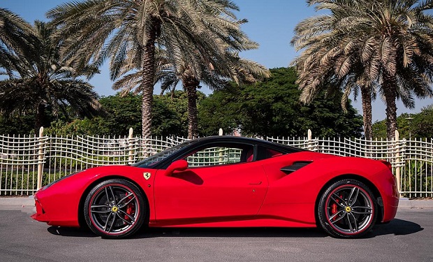 Rent a Ferrari 488 GTB for only AED 2,499 per day.