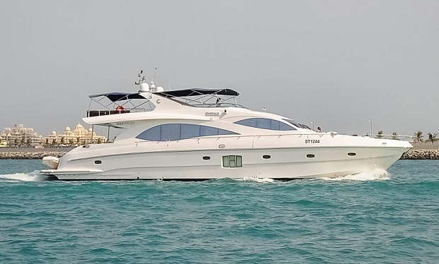 Luxurious & Spacious 88 foot Yacht for up to 66 people for only AED 1,600 per hour.
