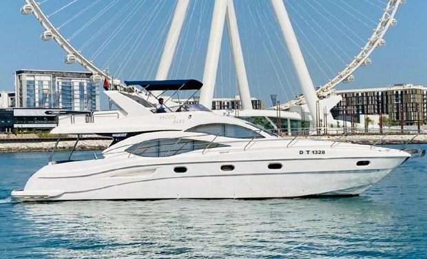 Yacht Charter: Majesty 53 foot for up to 21 people from only AED 599 per hour.